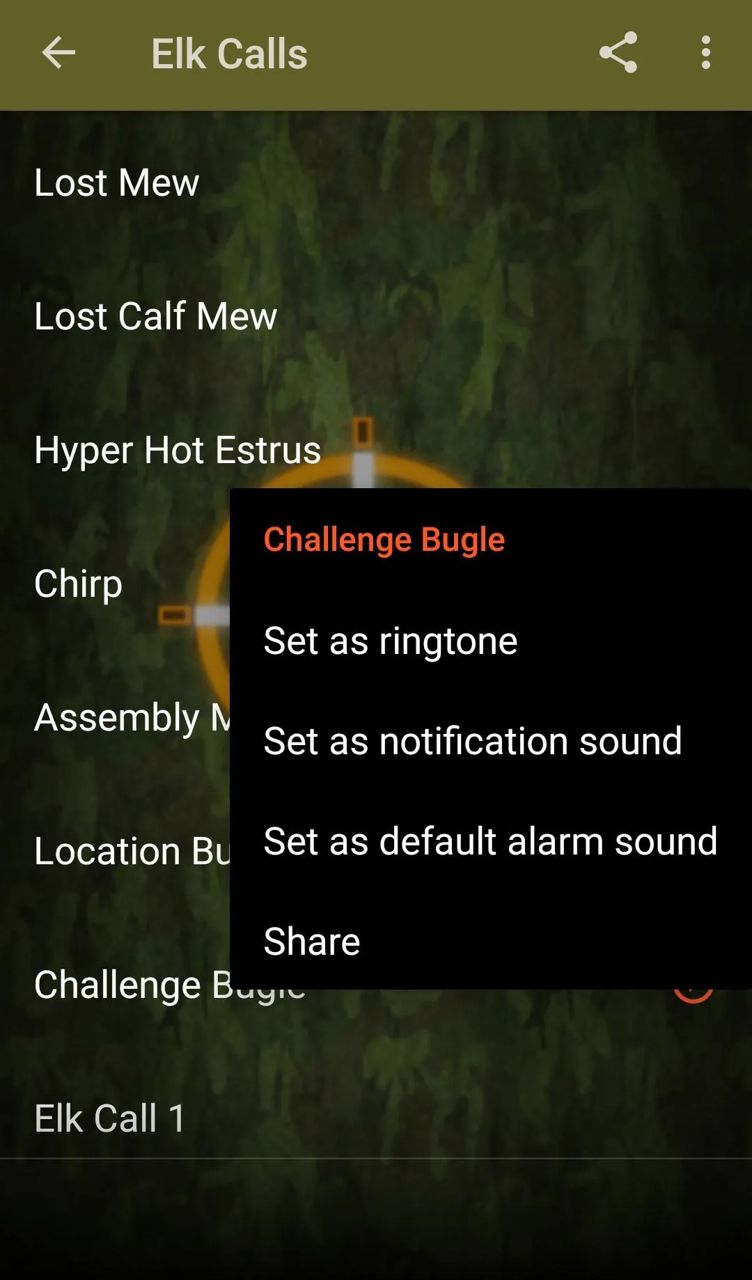 Elk Hunting Calls | Indus Appstore | Screenshot