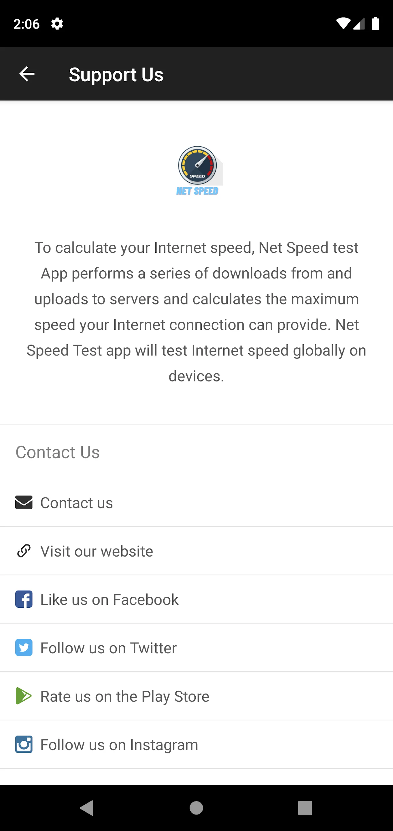 Internet Speed Test App | Indus Appstore | Screenshot