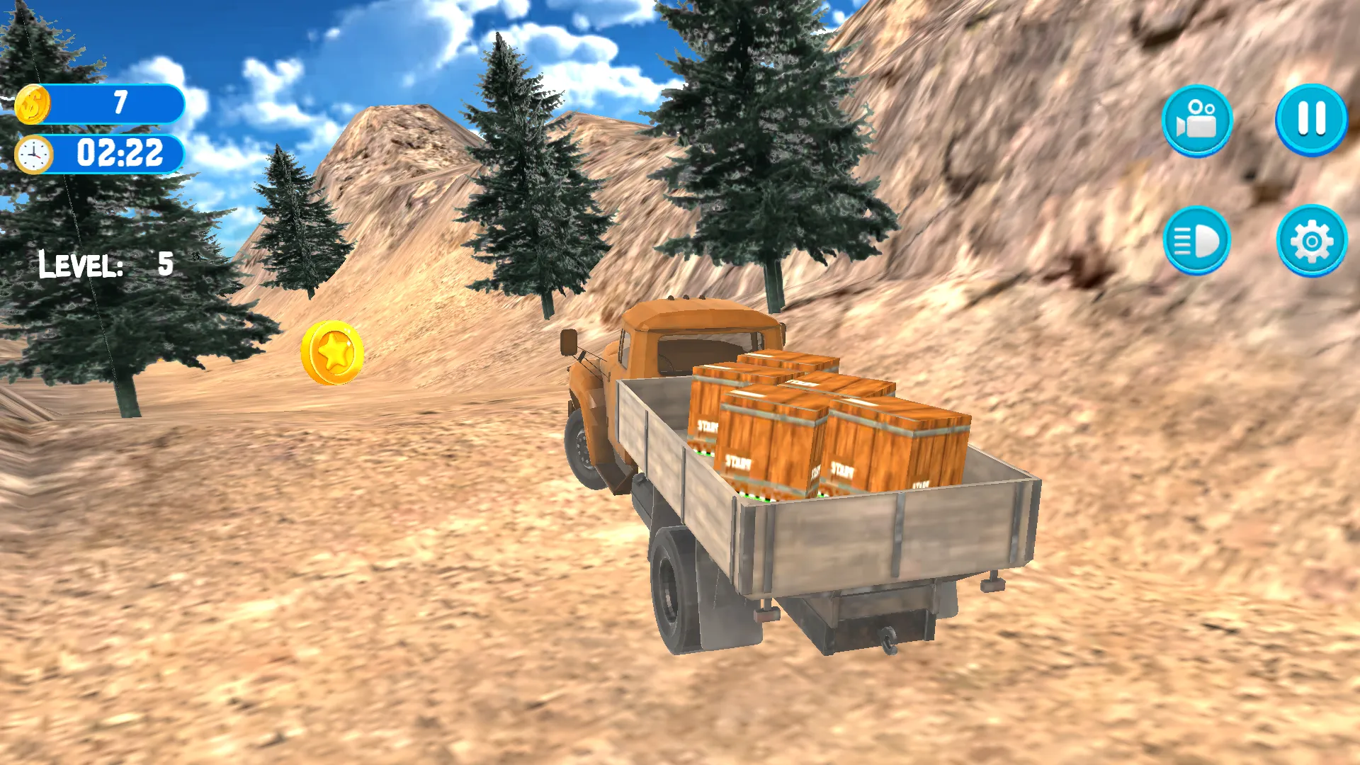 Offroad Cargo Truck Game | Indus Appstore | Screenshot