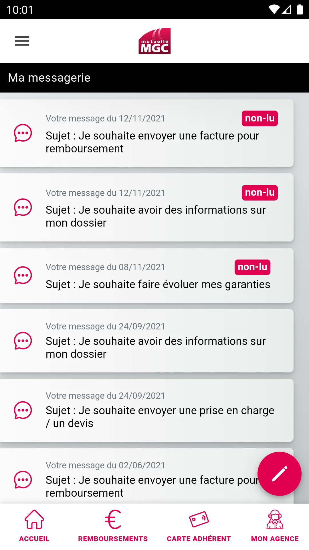 Mutuelle MGC – Espace Adhérent | Indus Appstore | Screenshot