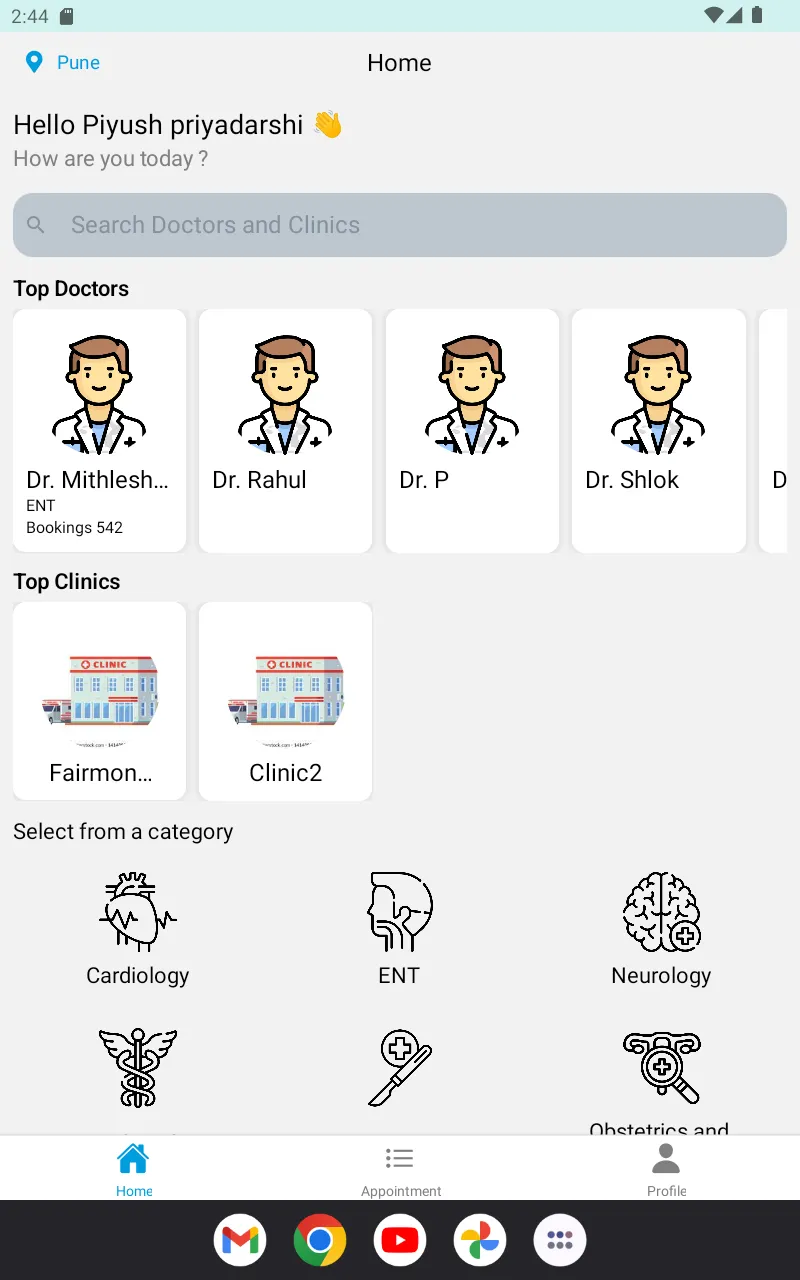 Carebook | Indus Appstore | Screenshot