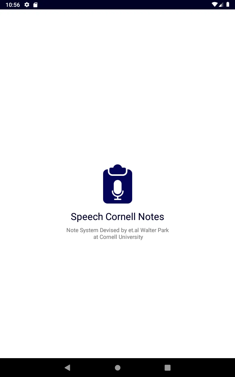 Speech to text Cornell notes | Indus Appstore | Screenshot