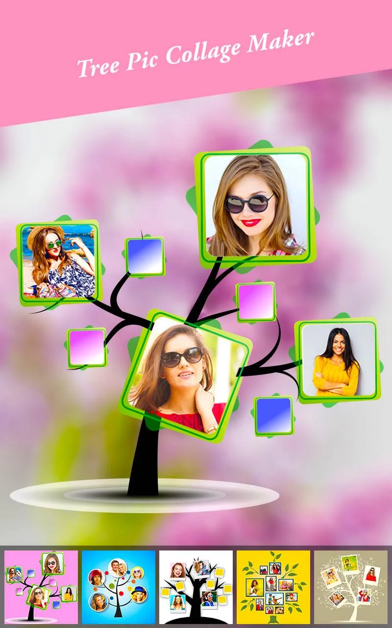 Tree Pic Collage Maker Grids - | Indus Appstore | Screenshot