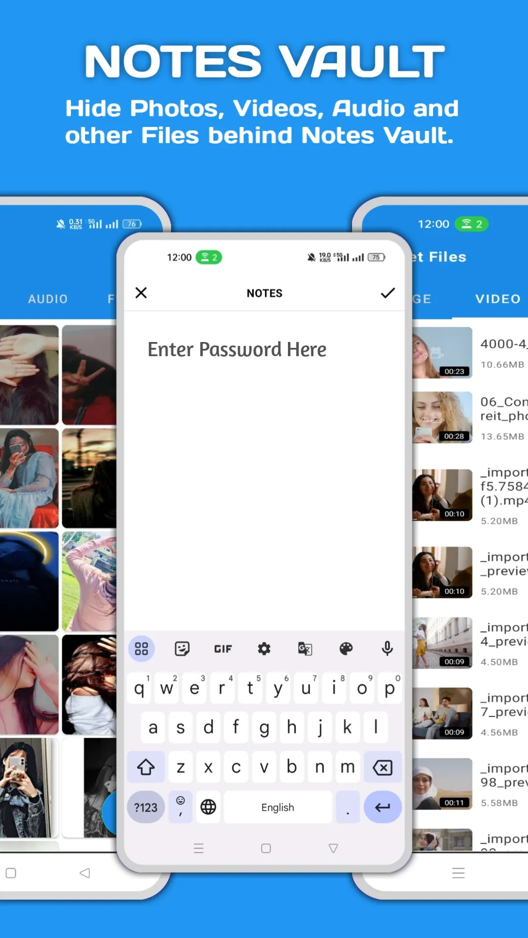 Notes Vault - Hide Video Audio | Indus Appstore | Screenshot