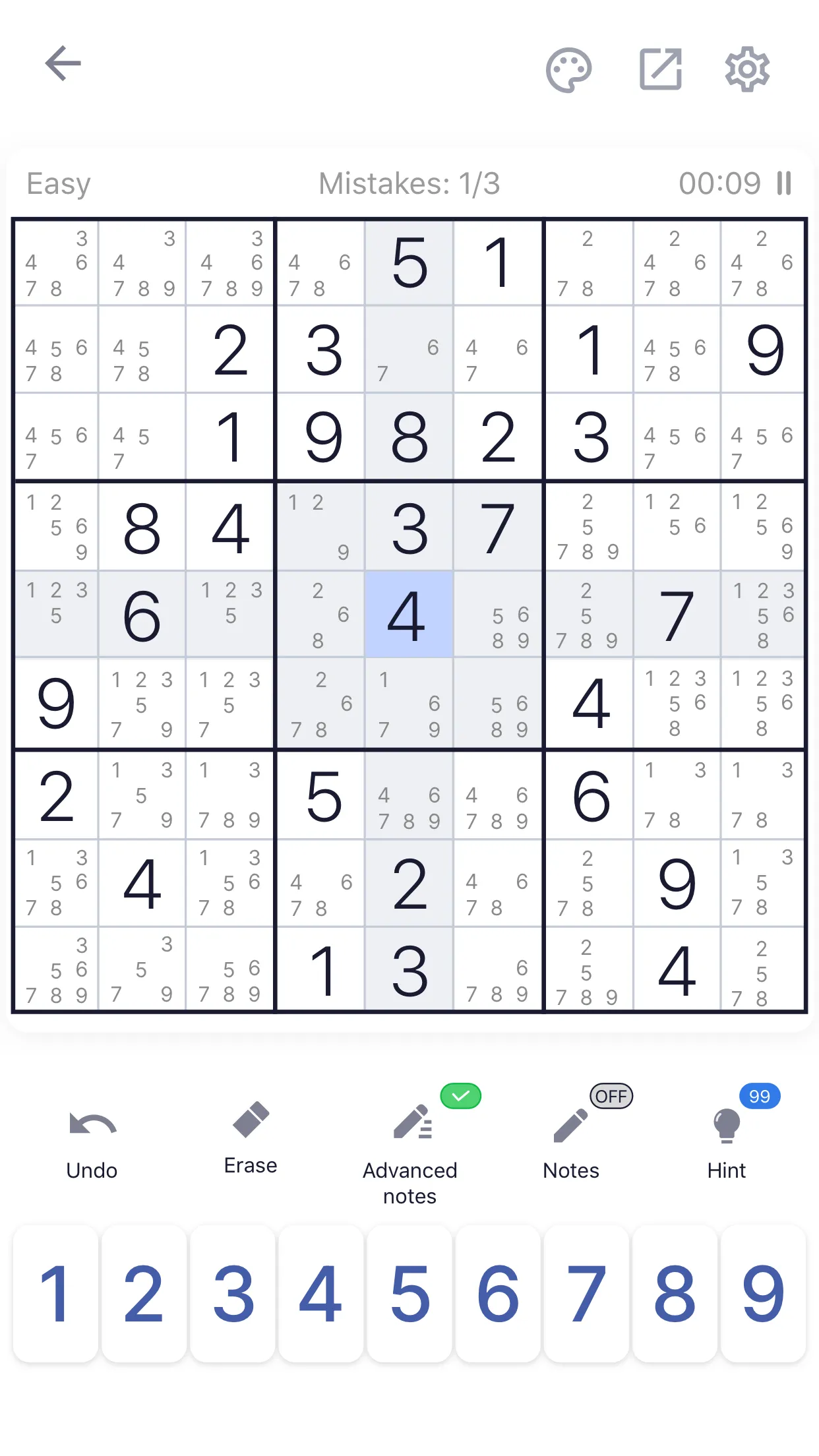 Sudoku - Classic Sudoku Puzzle | Indus Appstore | Screenshot