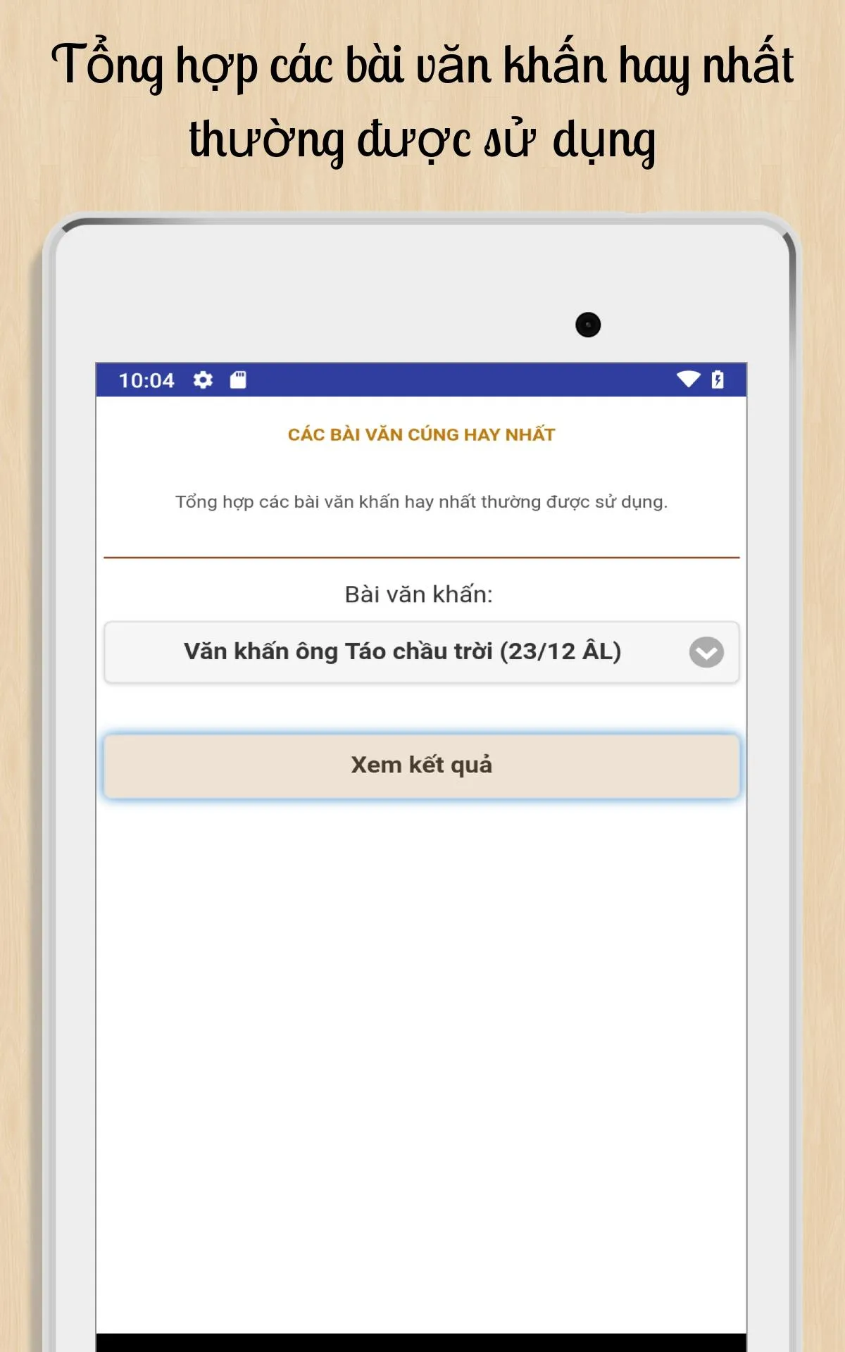 Văn cúng tổng hợp | Indus Appstore | Screenshot