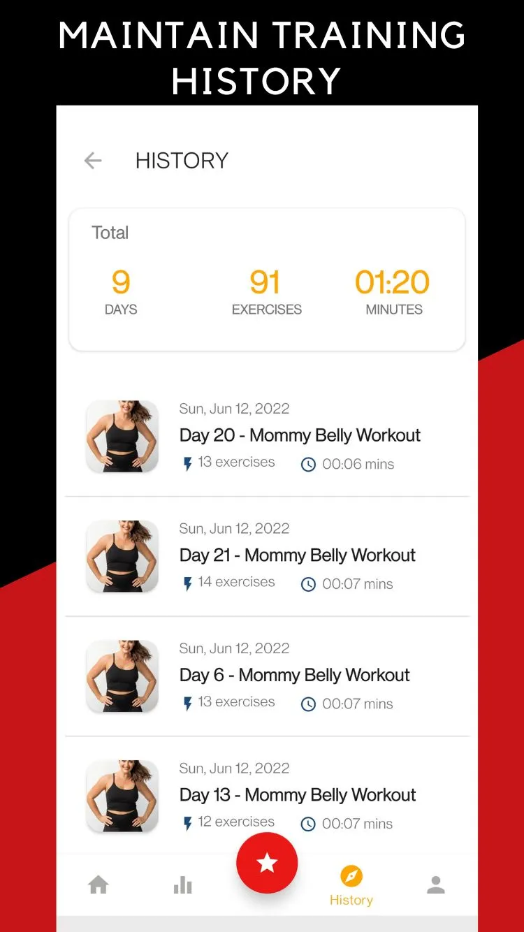 Mommy Belly Workout - Lose Fat | Indus Appstore | Screenshot