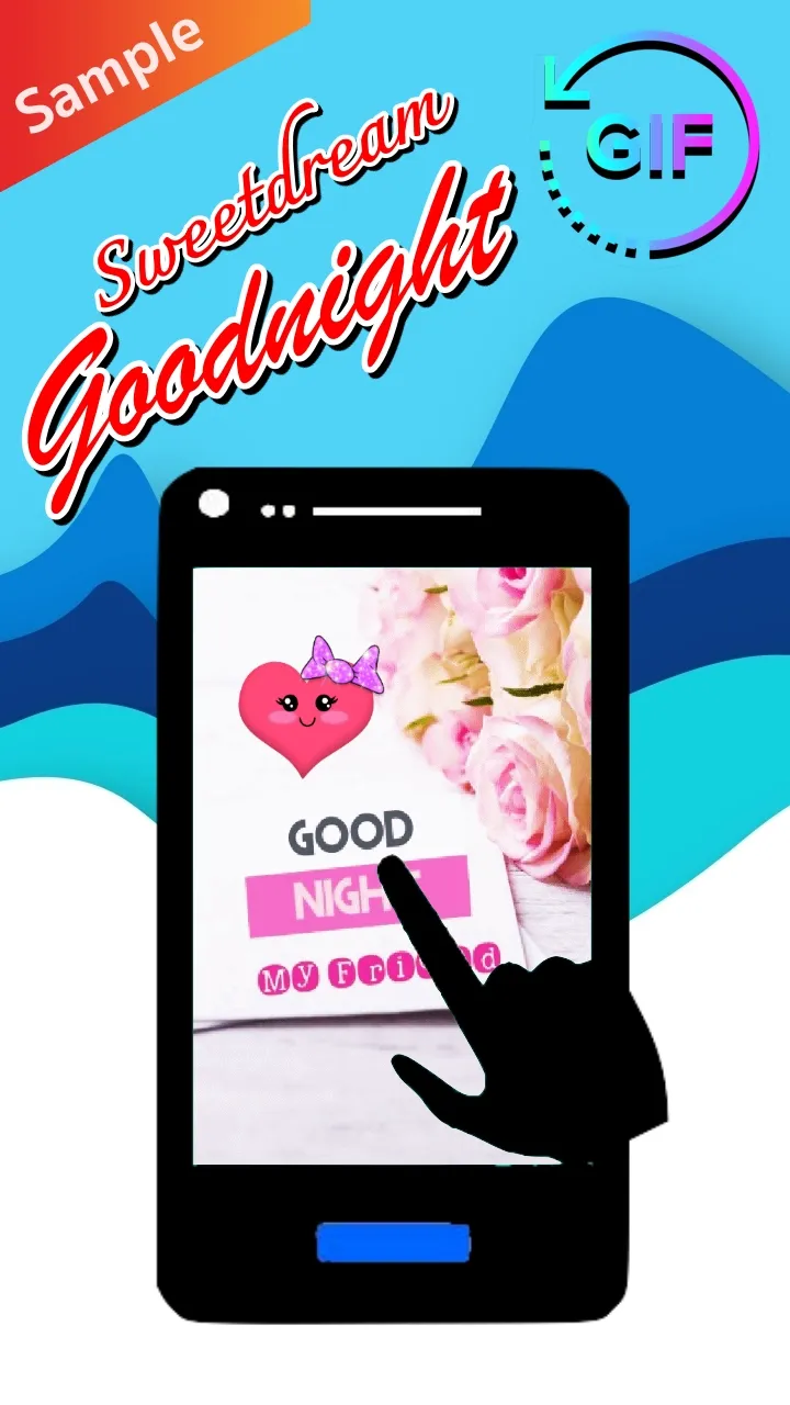 Good Morning & Night Gifs | Indus Appstore | Screenshot