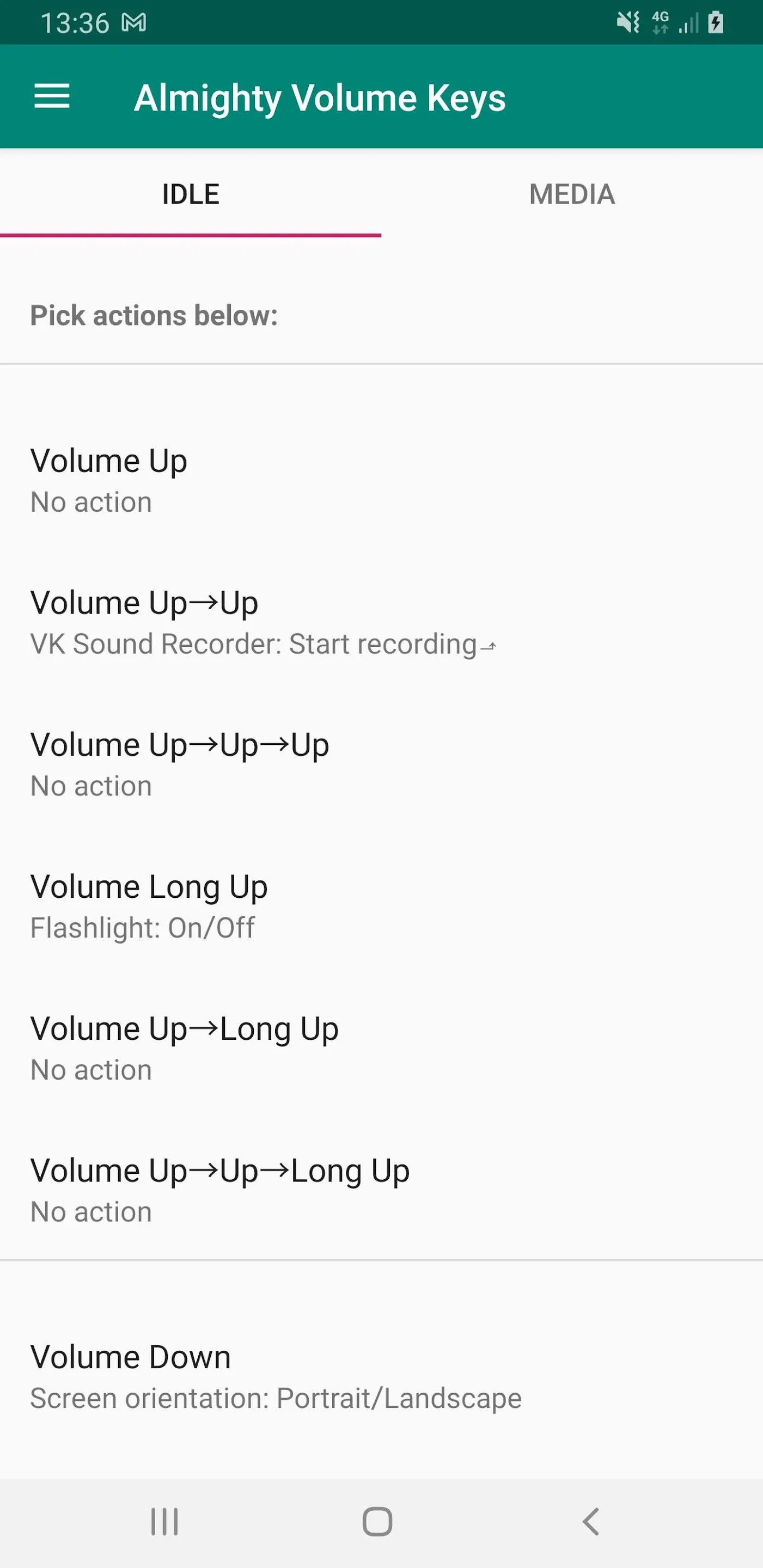 Almighty Volume Keys: Remapper | Indus Appstore | Screenshot