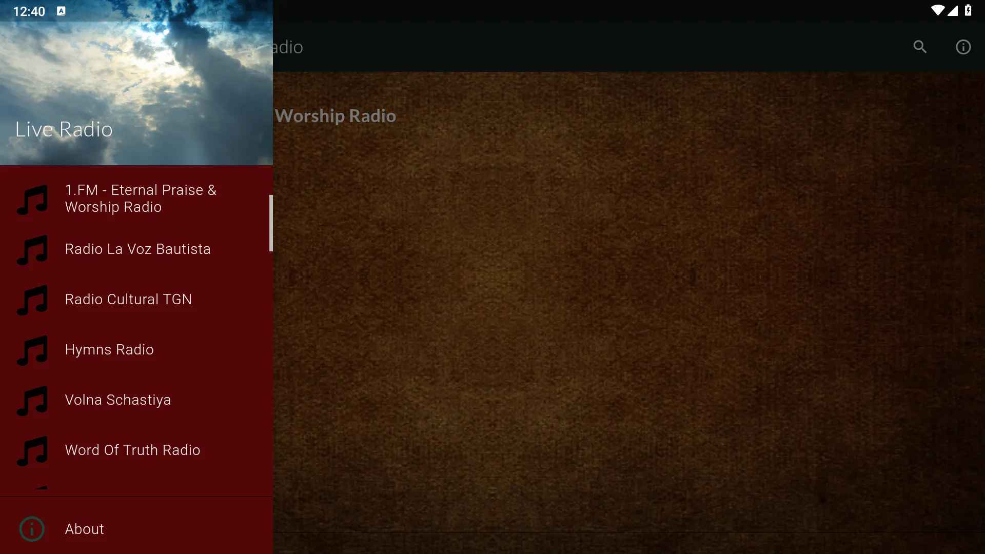 Christian Music Radio | Indus Appstore | Screenshot