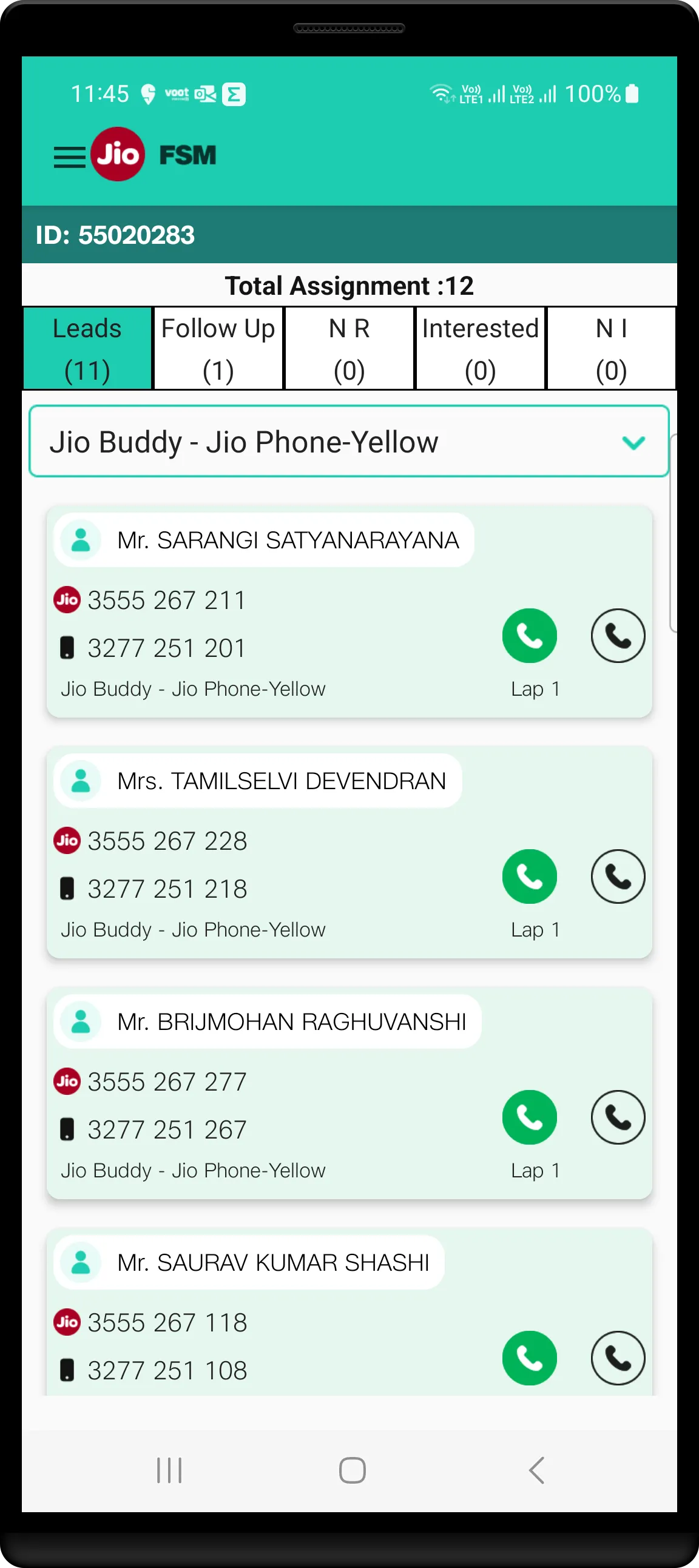 JioSmartFSM | Indus Appstore | Screenshot