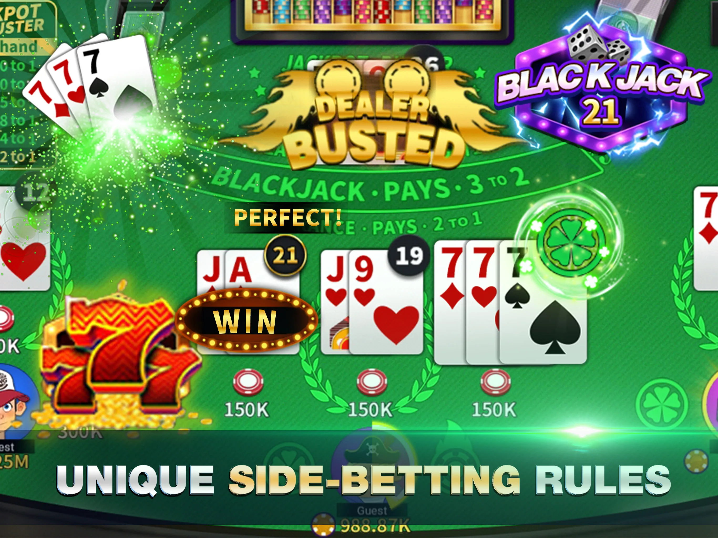 Blackjack 21 Online & Offline | Indus Appstore | Screenshot