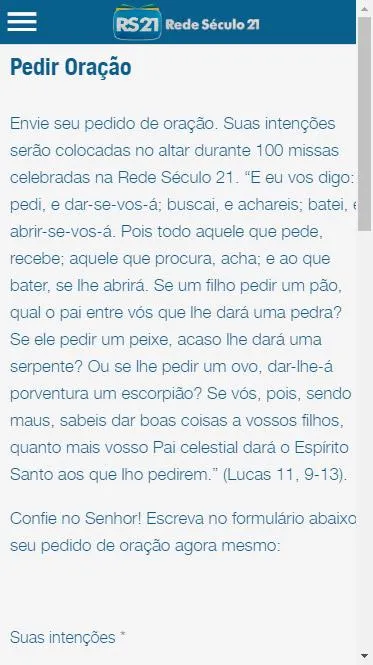 Rede Século 21 Ao vivo | Indus Appstore | Screenshot