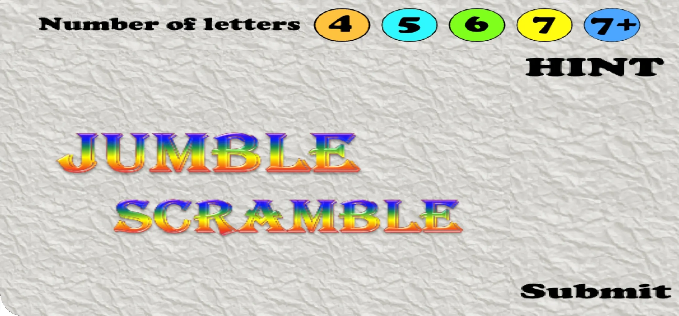 Jumble Scramble Jumbled words | Indus Appstore | Screenshot