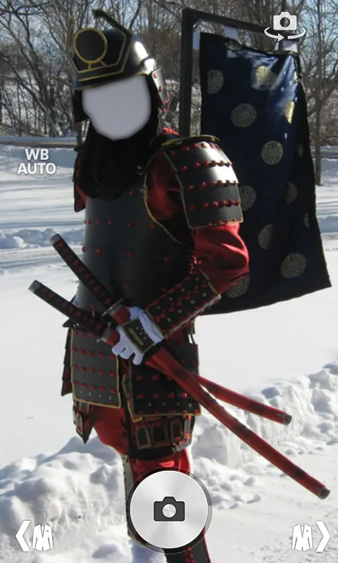 Samurai armor suit fotomontage | Indus Appstore | Screenshot