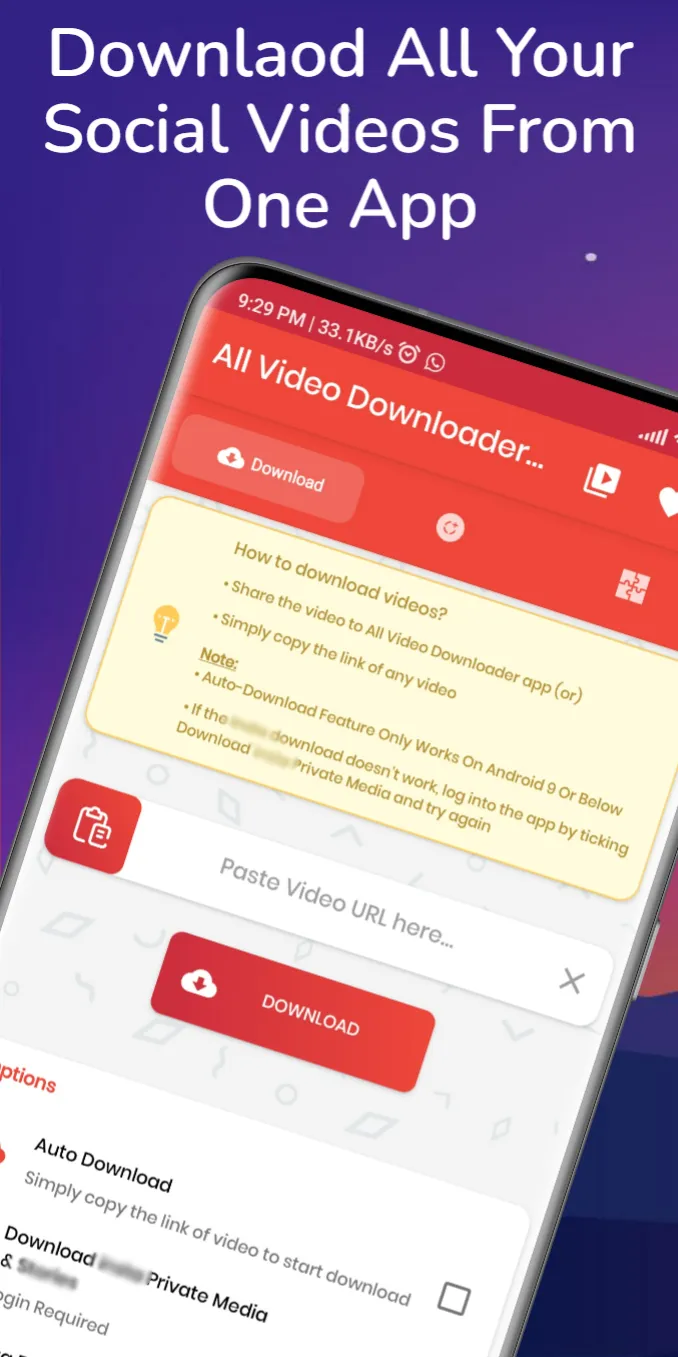 All Video Downloader | Indus Appstore | Screenshot