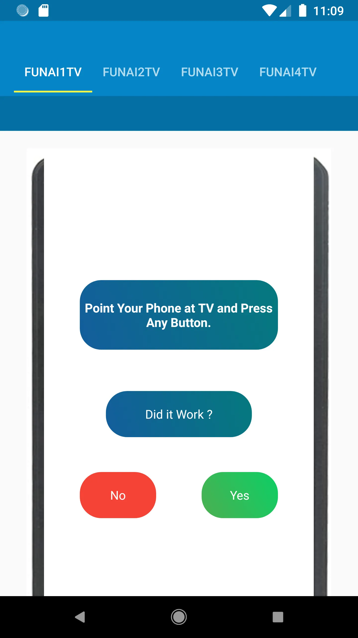 Funai TV Remote Control | Indus Appstore | Screenshot