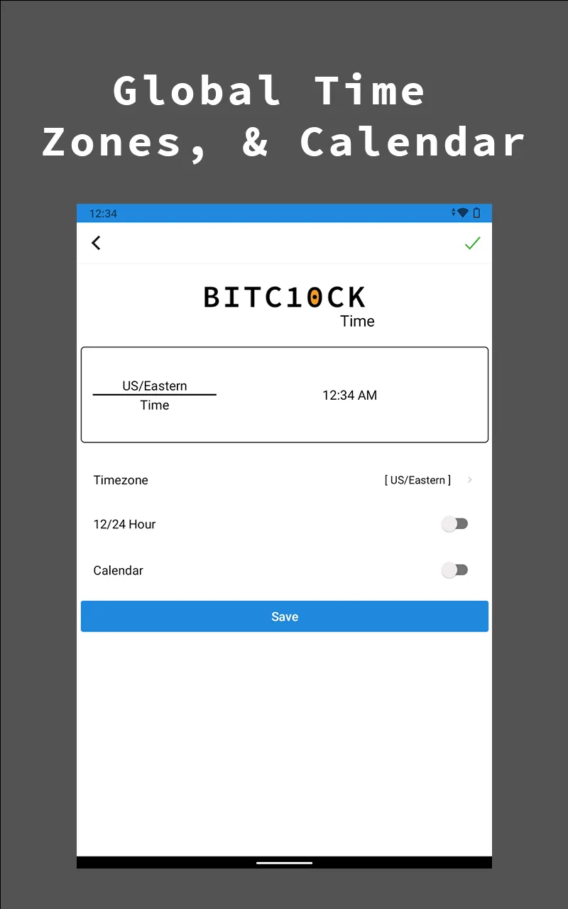 Bitcoin BlockClock App | Indus Appstore | Screenshot