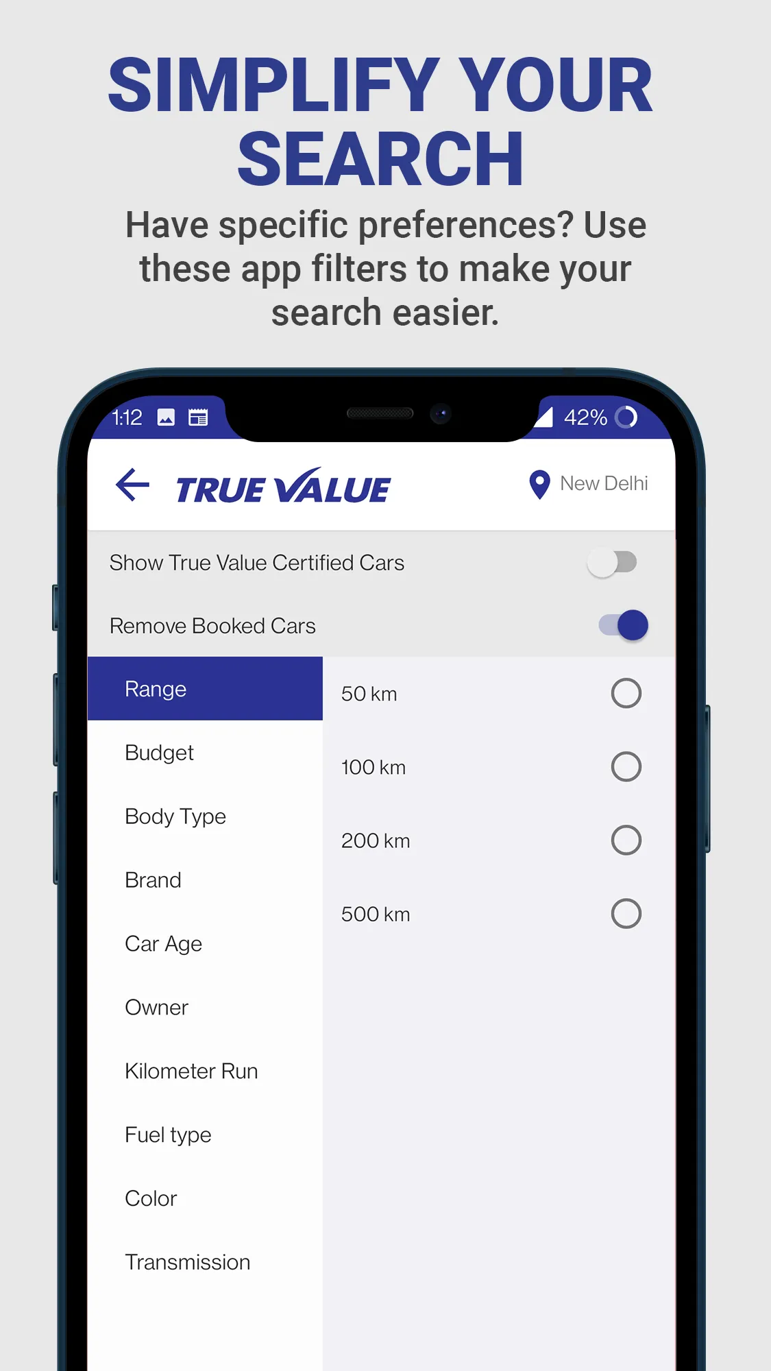 Maruti Suzuki True Value | Indus Appstore | Screenshot