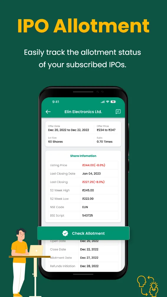 IPO Dekho | Indus Appstore | Screenshot