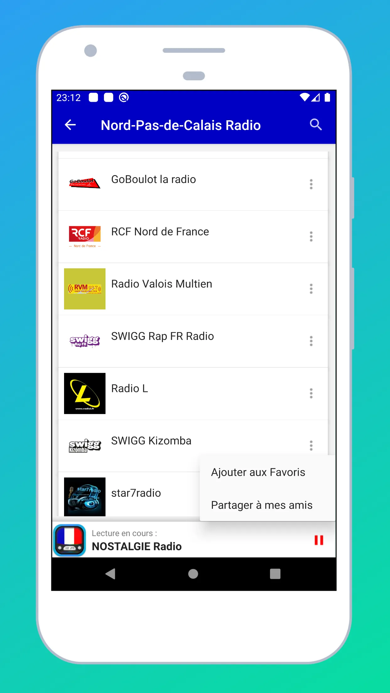 Radios France: Radio France FM | Indus Appstore | Screenshot