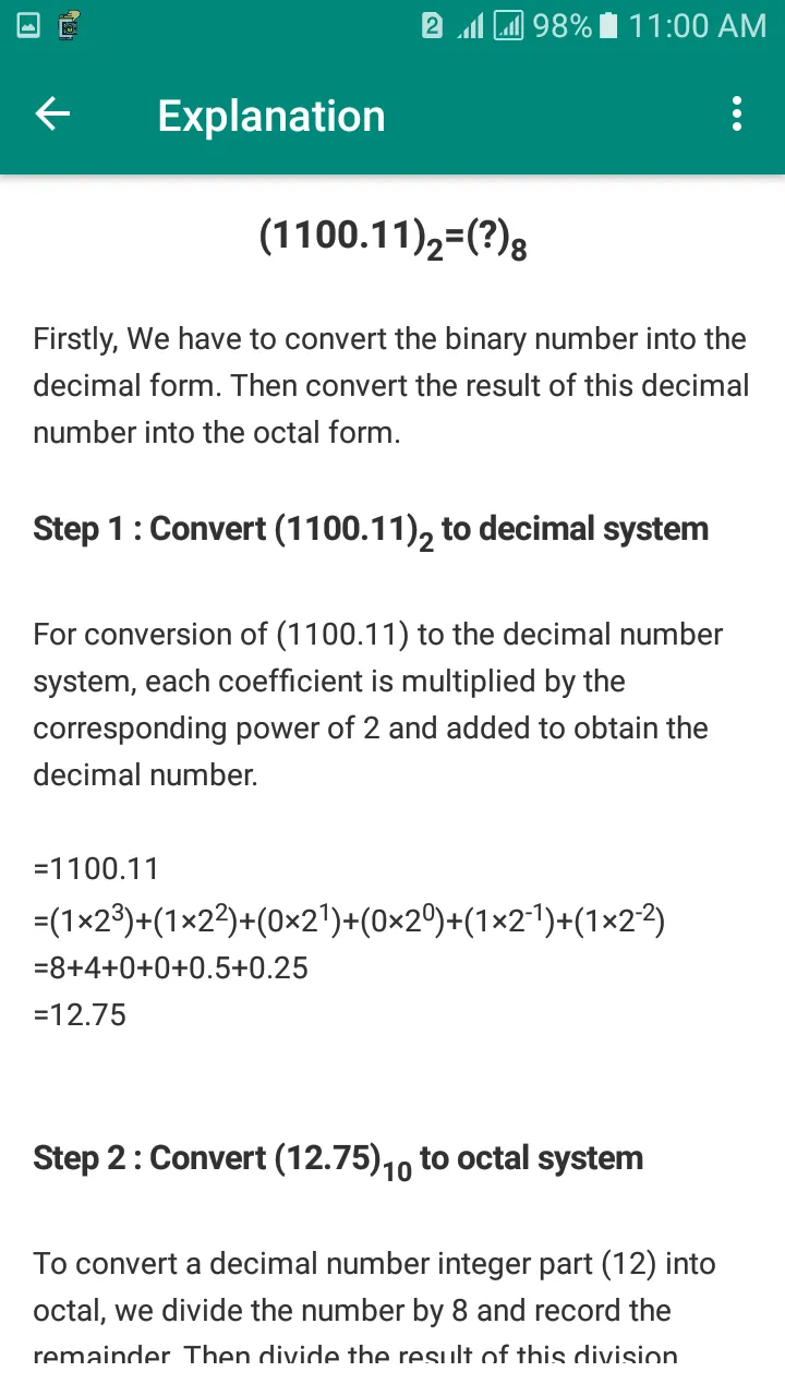 Number System: Learn & Convert | Indus Appstore | Screenshot