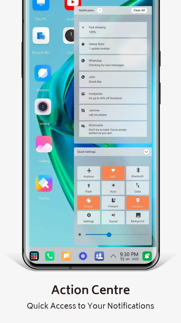 Mi Mix 4 Theme for Launcher | Indus Appstore | Screenshot