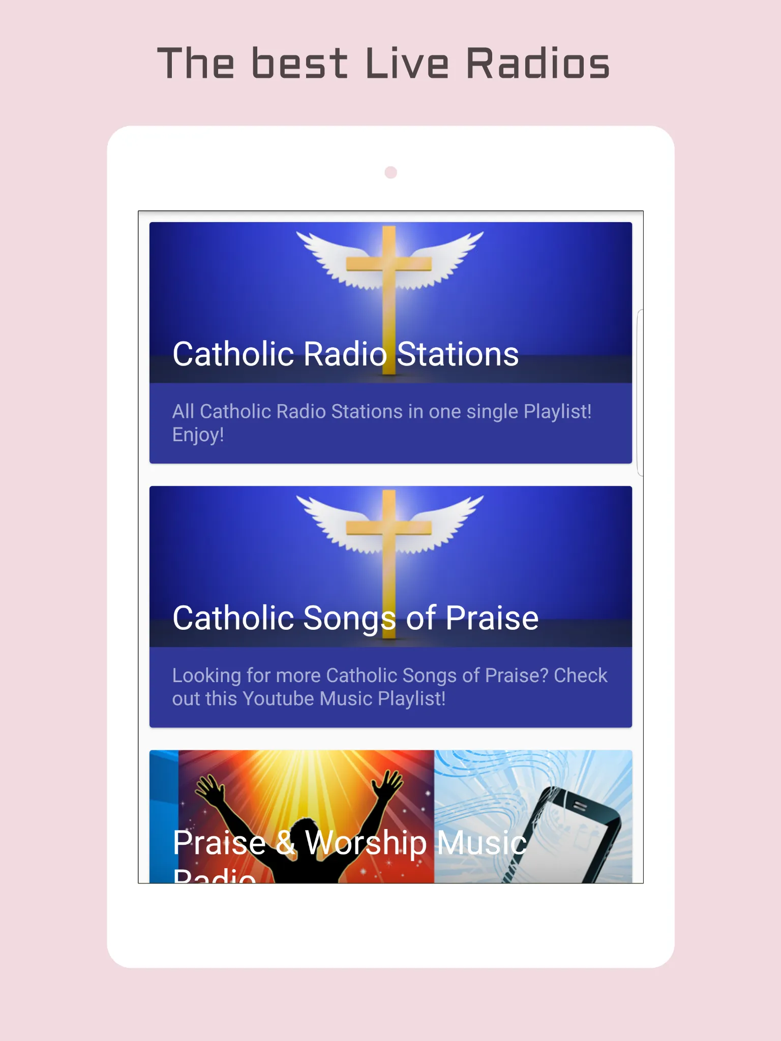 Catholic Radio Stations | Indus Appstore | Screenshot