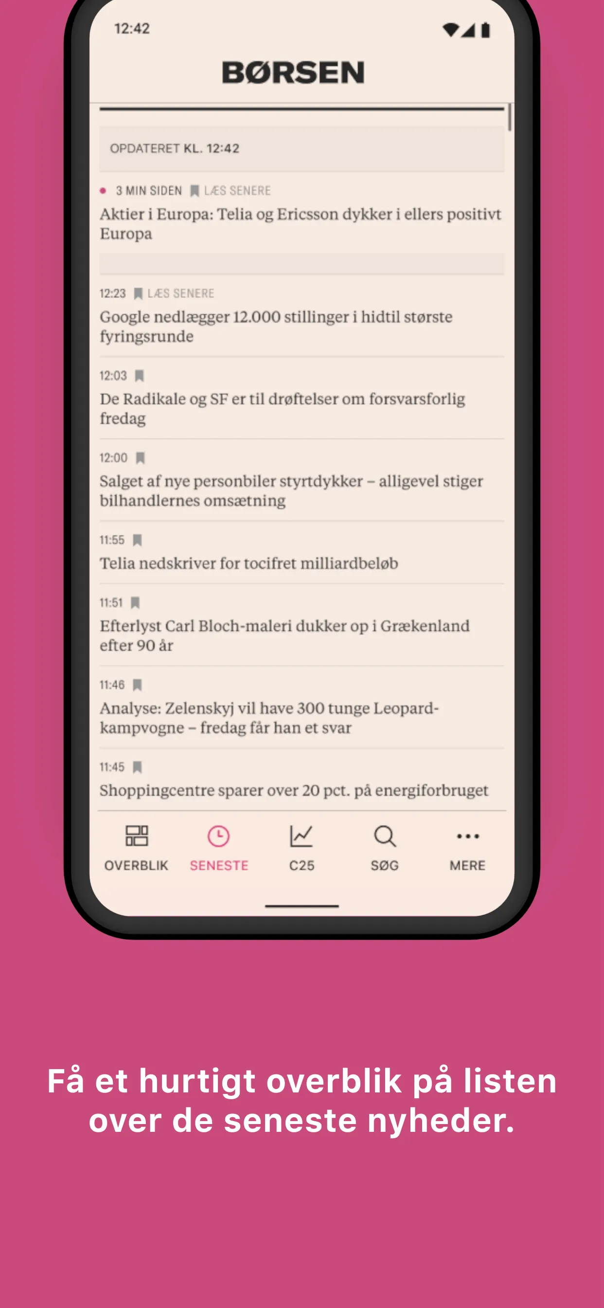 Børsen | Indus Appstore | Screenshot