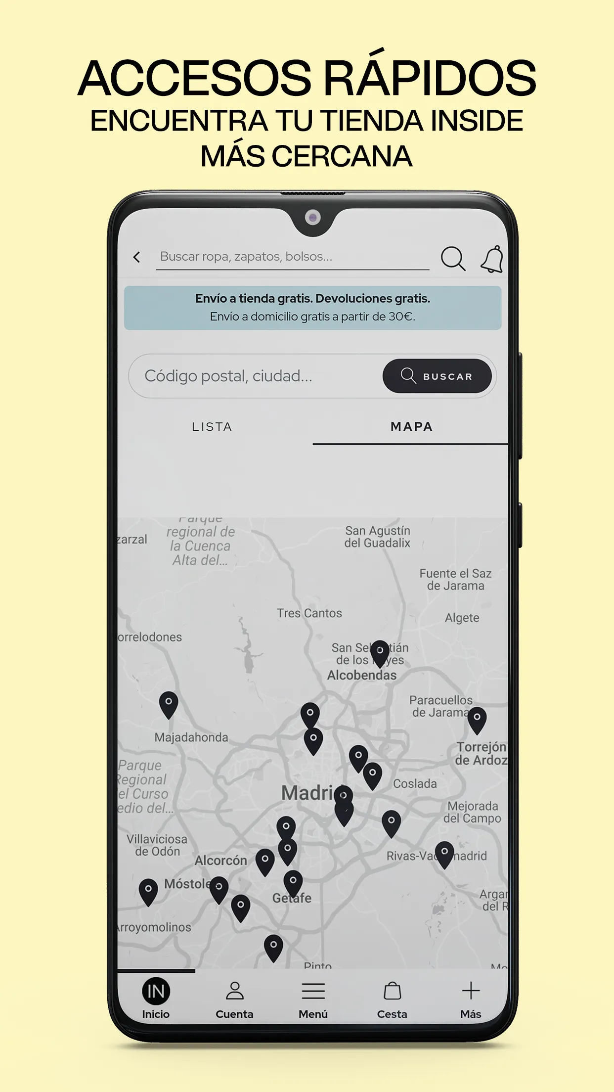 Inside Shops - Moda urbana | Indus Appstore | Screenshot
