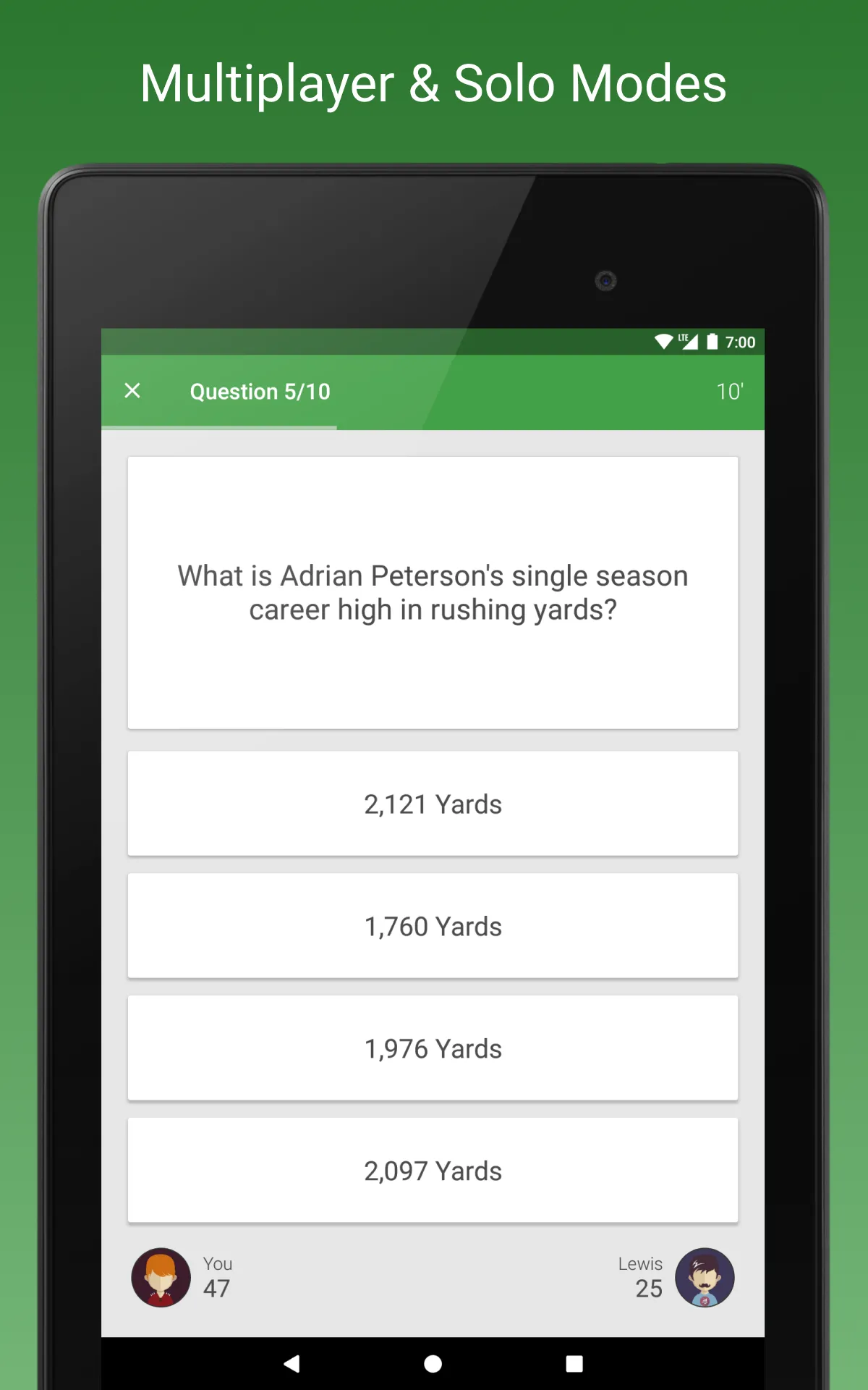 Sports Fan Quiz | Indus Appstore | Screenshot