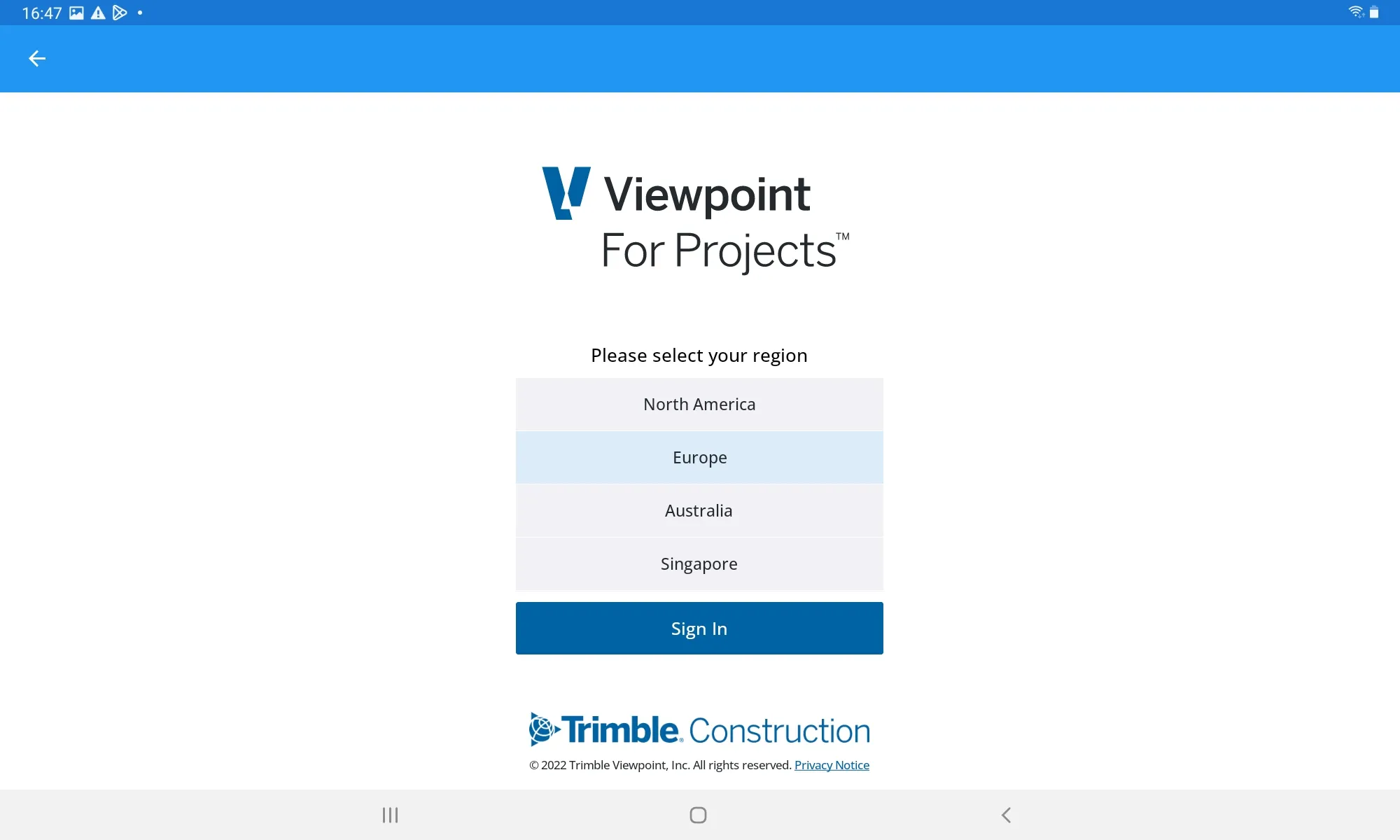 Viewpoint For Projects™ | Indus Appstore | Screenshot