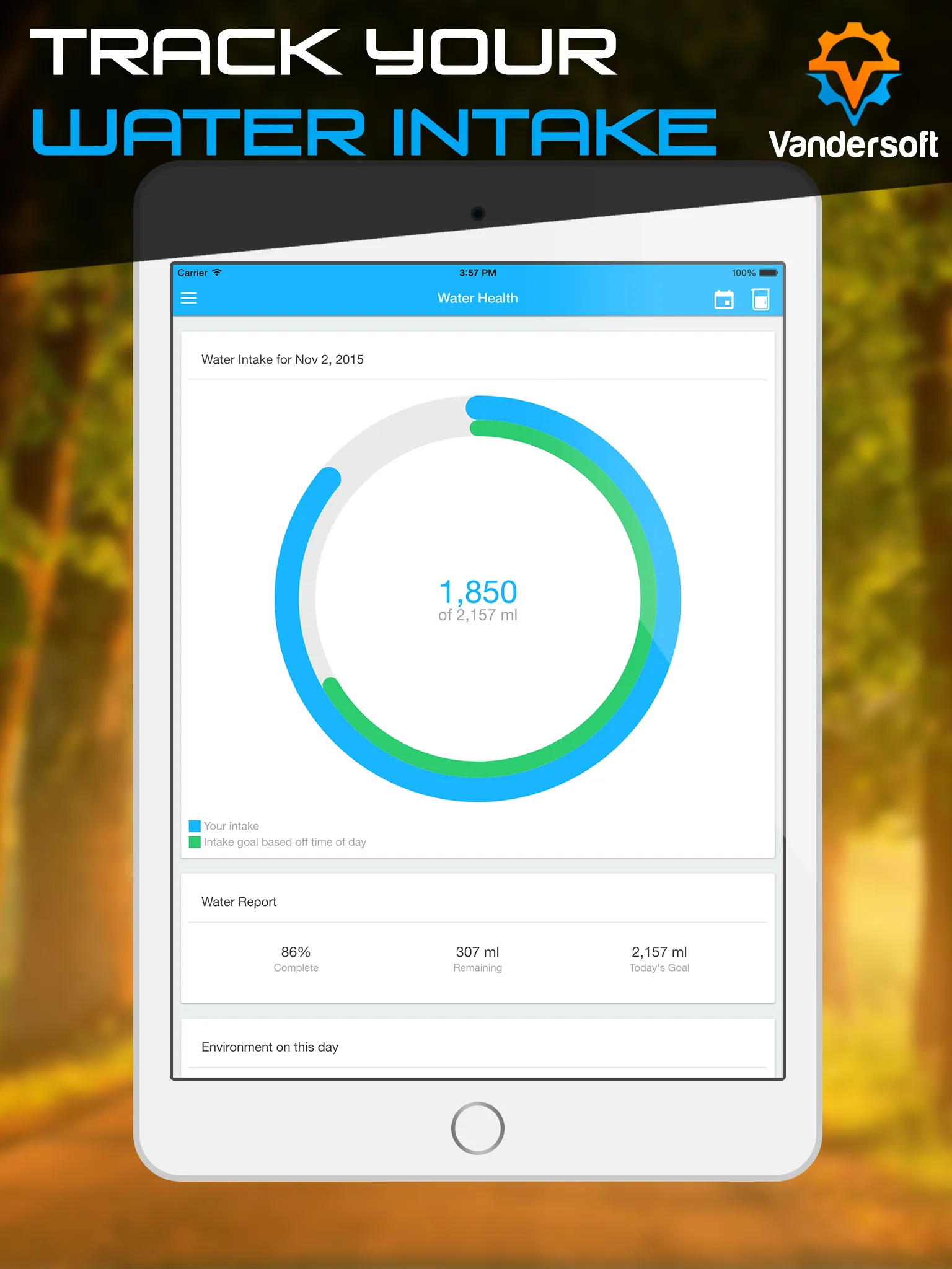 Water Intake Tracking | Indus Appstore | Screenshot