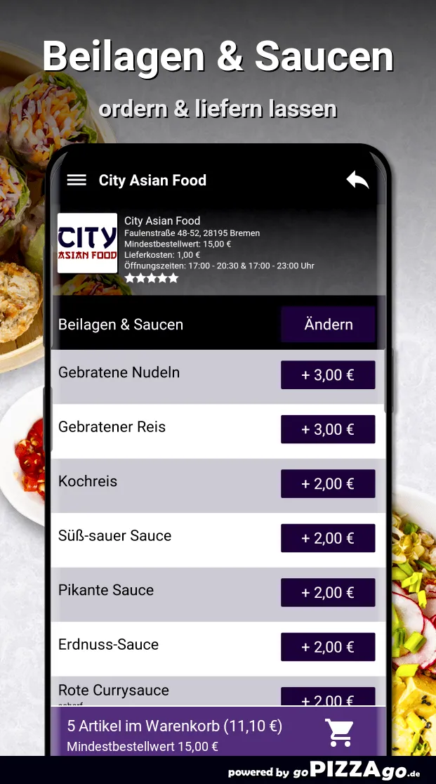 City Asian Food Bremen | Indus Appstore | Screenshot