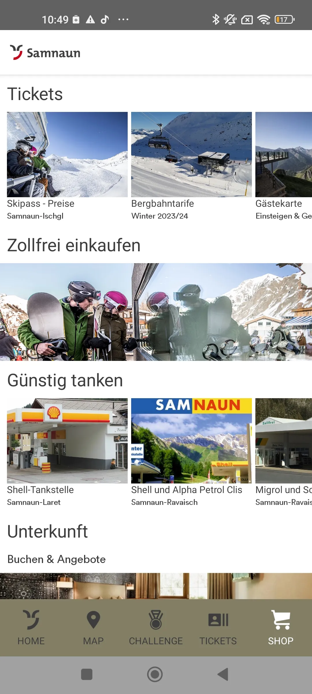 Samnaun Engadin | Indus Appstore | Screenshot