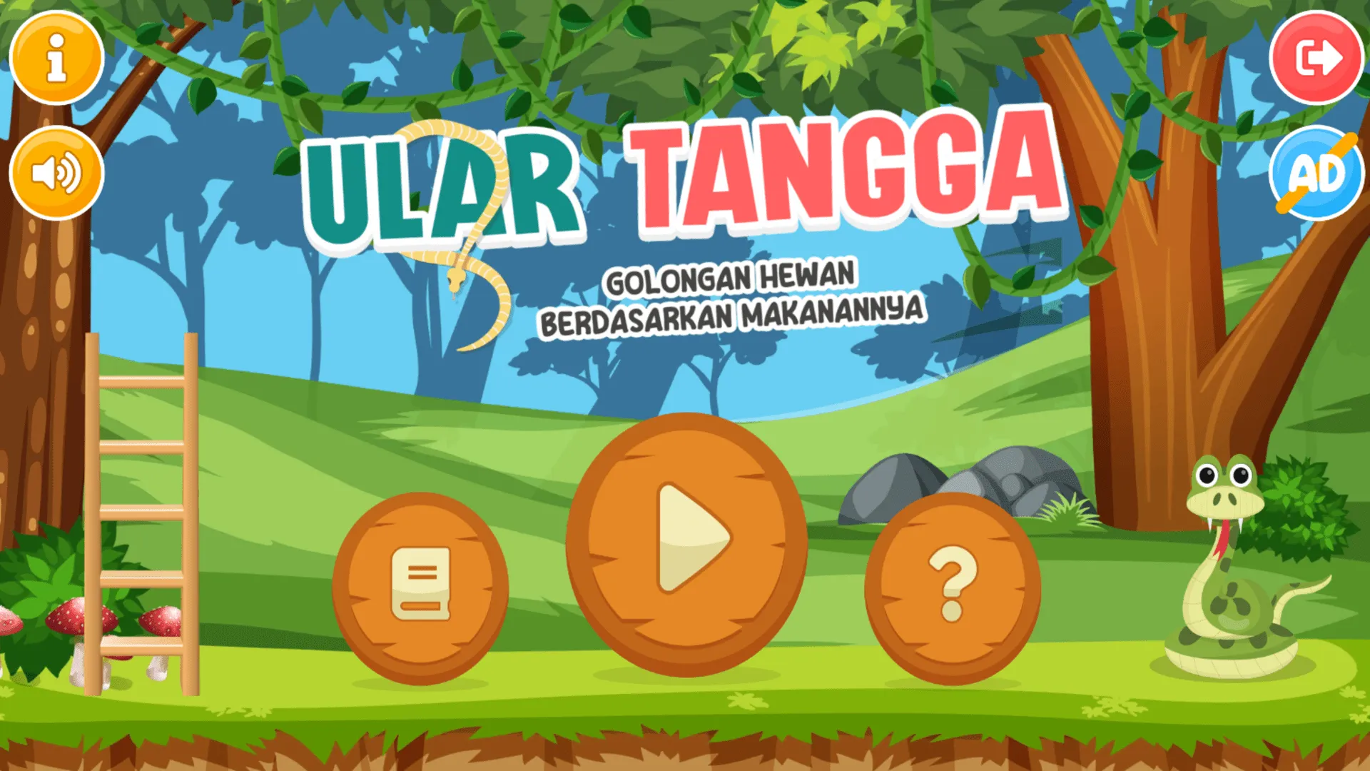 Ular Tangga Golongan Hewan | Indus Appstore | Screenshot