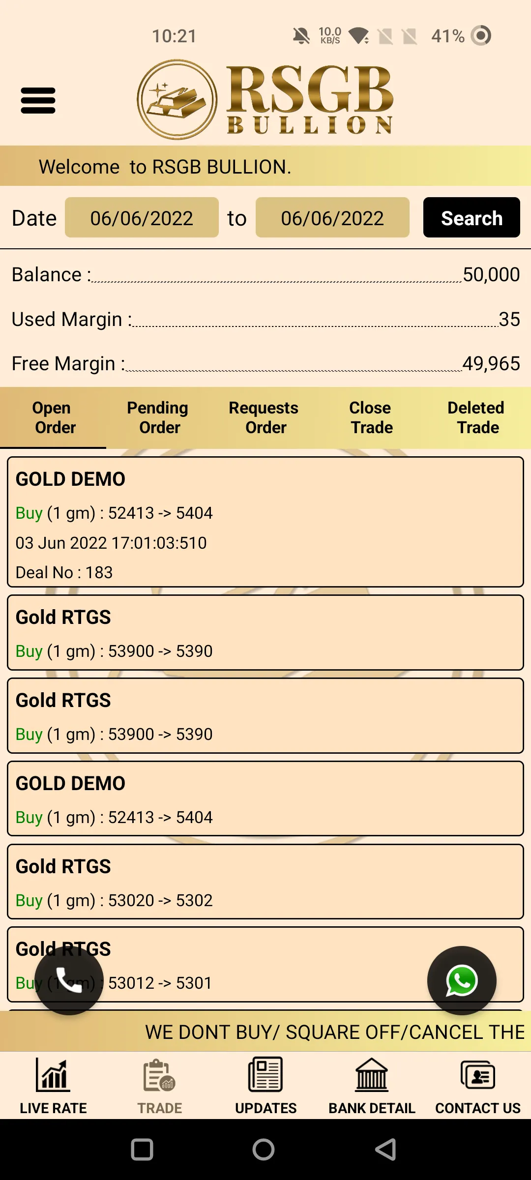 RSGB Bullion | Indus Appstore | Screenshot