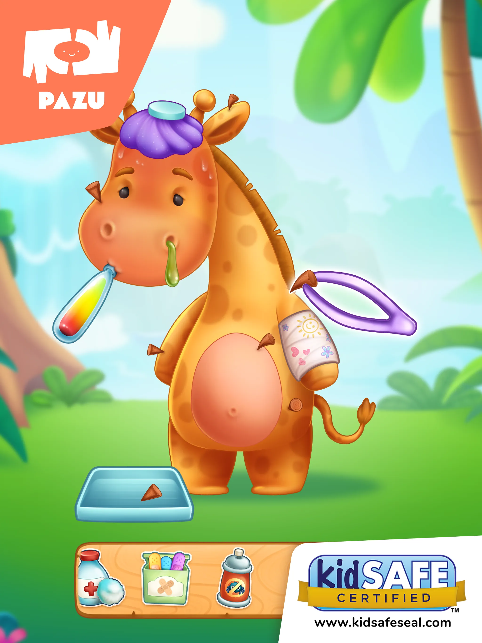 Jungle Animal Kids Care Games | Indus Appstore | Screenshot