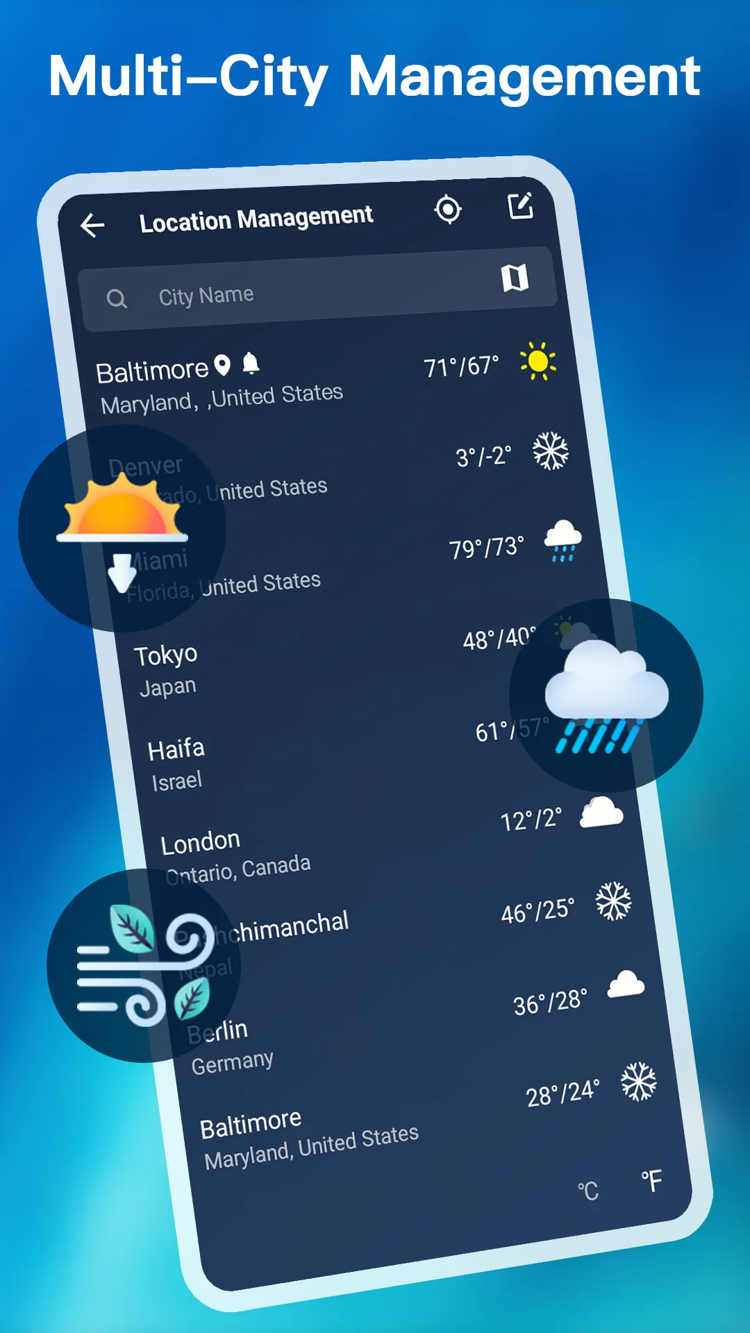 Weather - Accurate Weather App | Indus Appstore | Screenshot