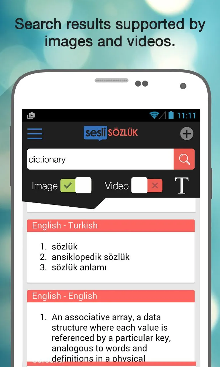 Sesli Sözlük | Indus Appstore | Screenshot