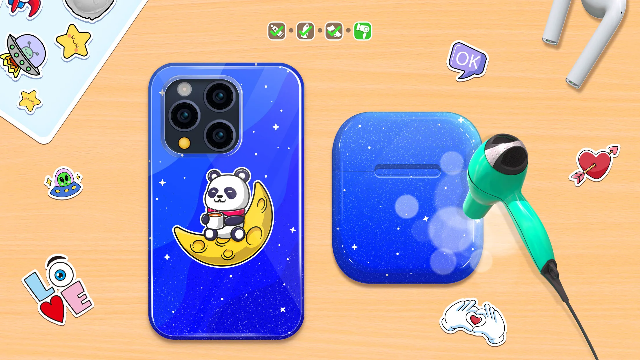 Phone Cover Design DIY Games | Indus Appstore | Screenshot