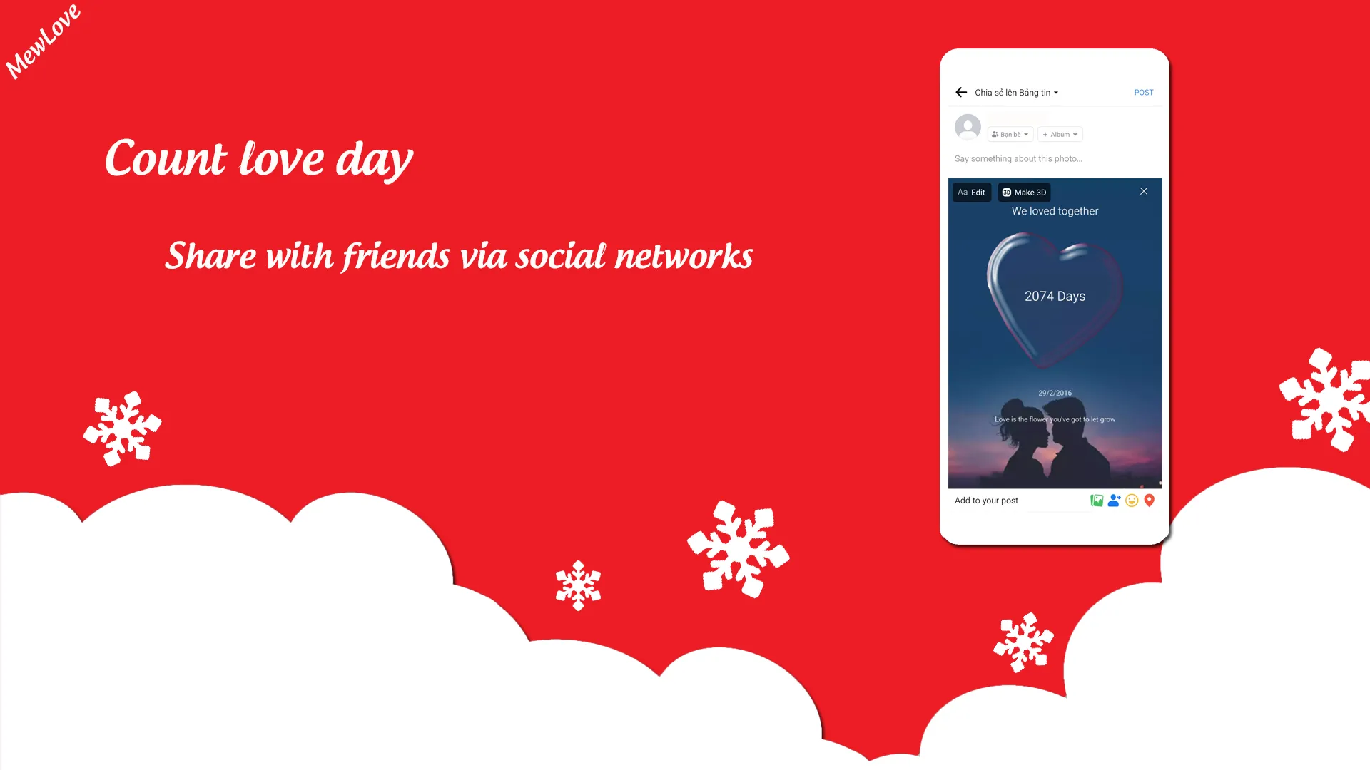 MewLove - Count Love Day | Indus Appstore | Screenshot