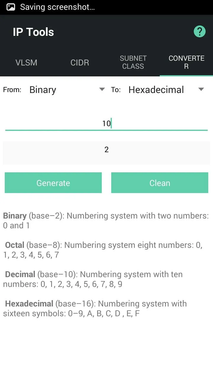 Calculator VLSM for Students | Indus Appstore | Screenshot