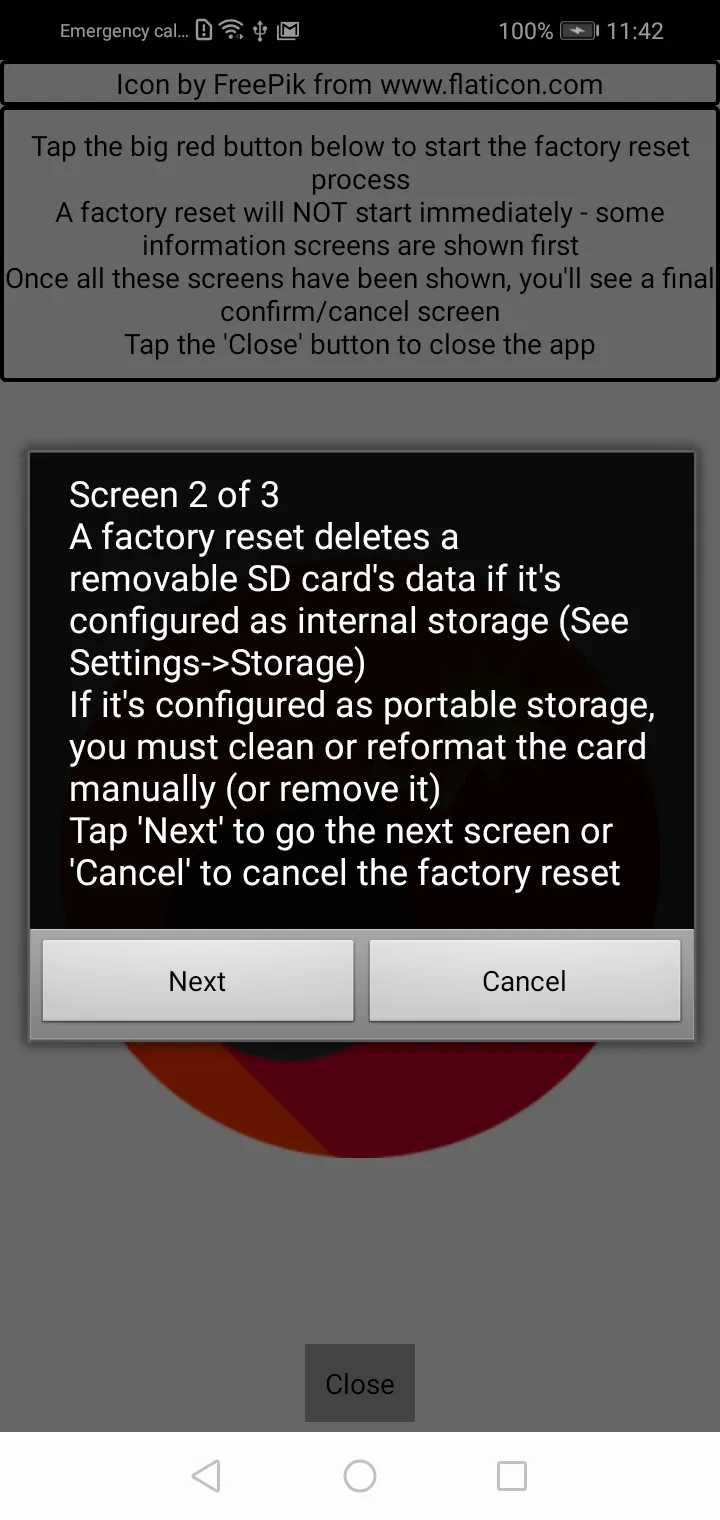 Fast Factory Reset | Indus Appstore | Screenshot