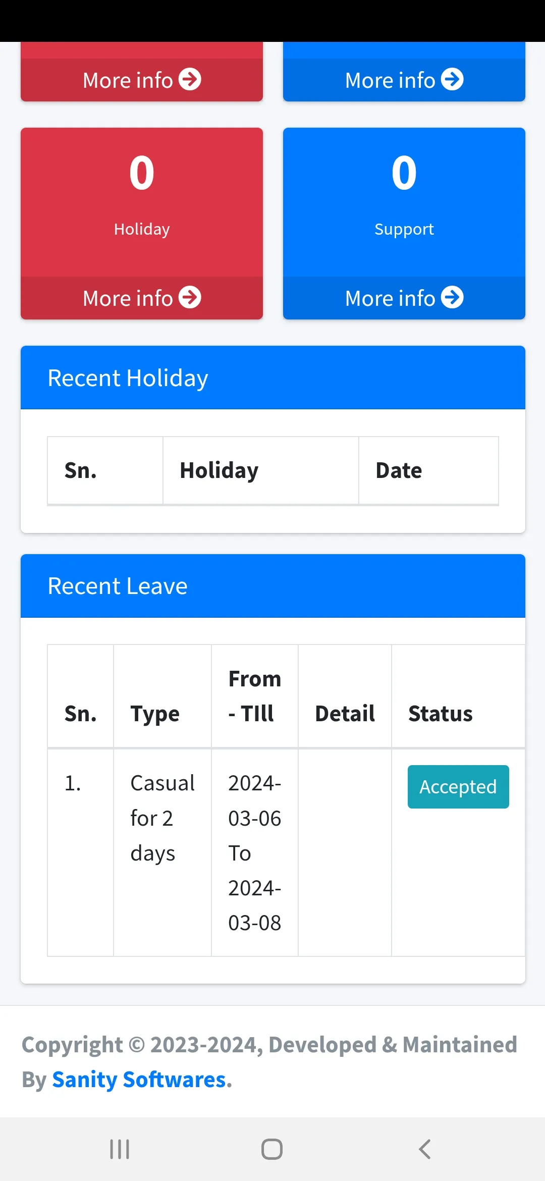 Vistar Vision HRMS | Indus Appstore | Screenshot