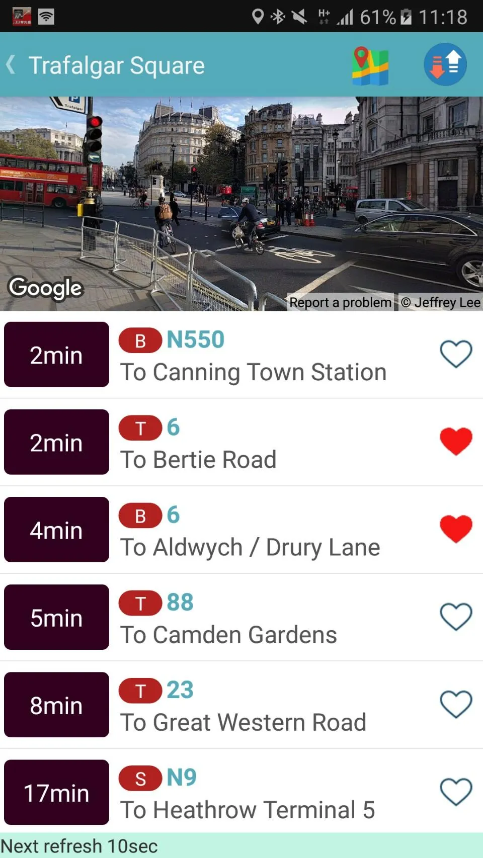 London Bus Tracker | Indus Appstore | Screenshot