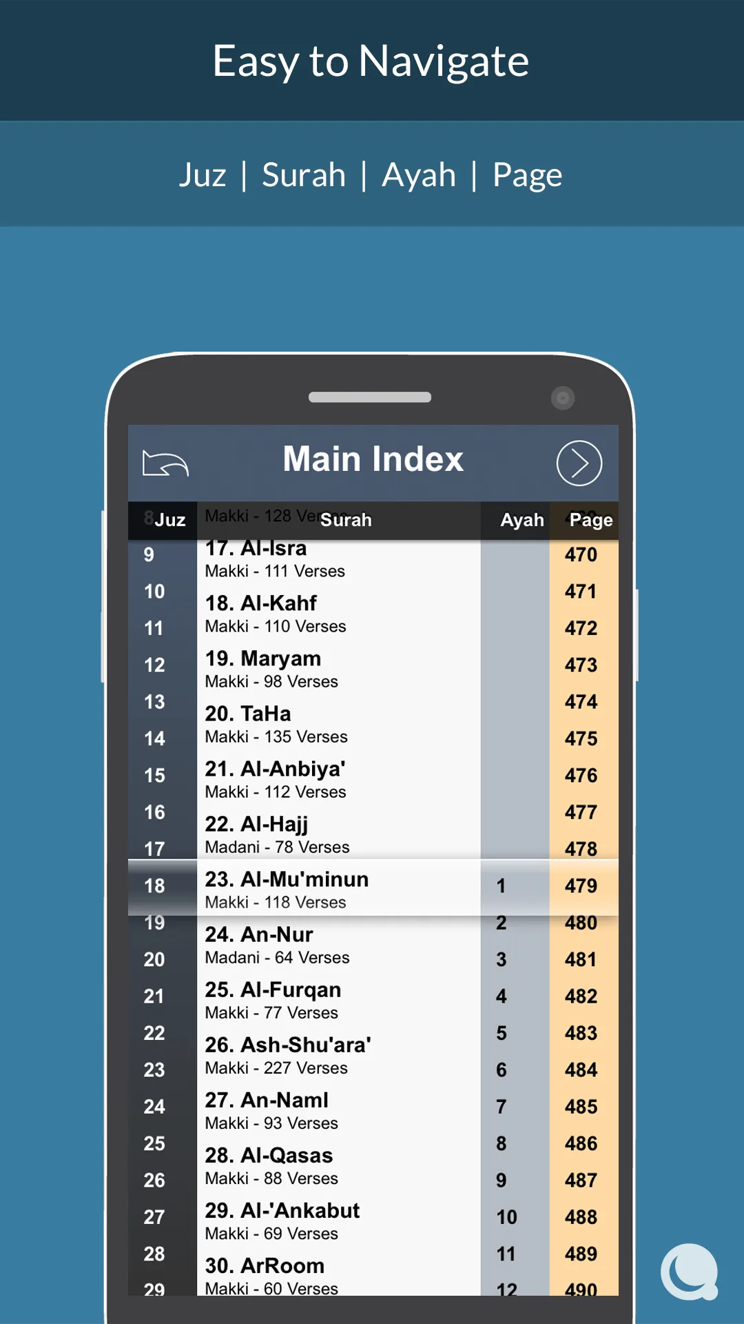 Quran 13 Line | Indus Appstore | Screenshot