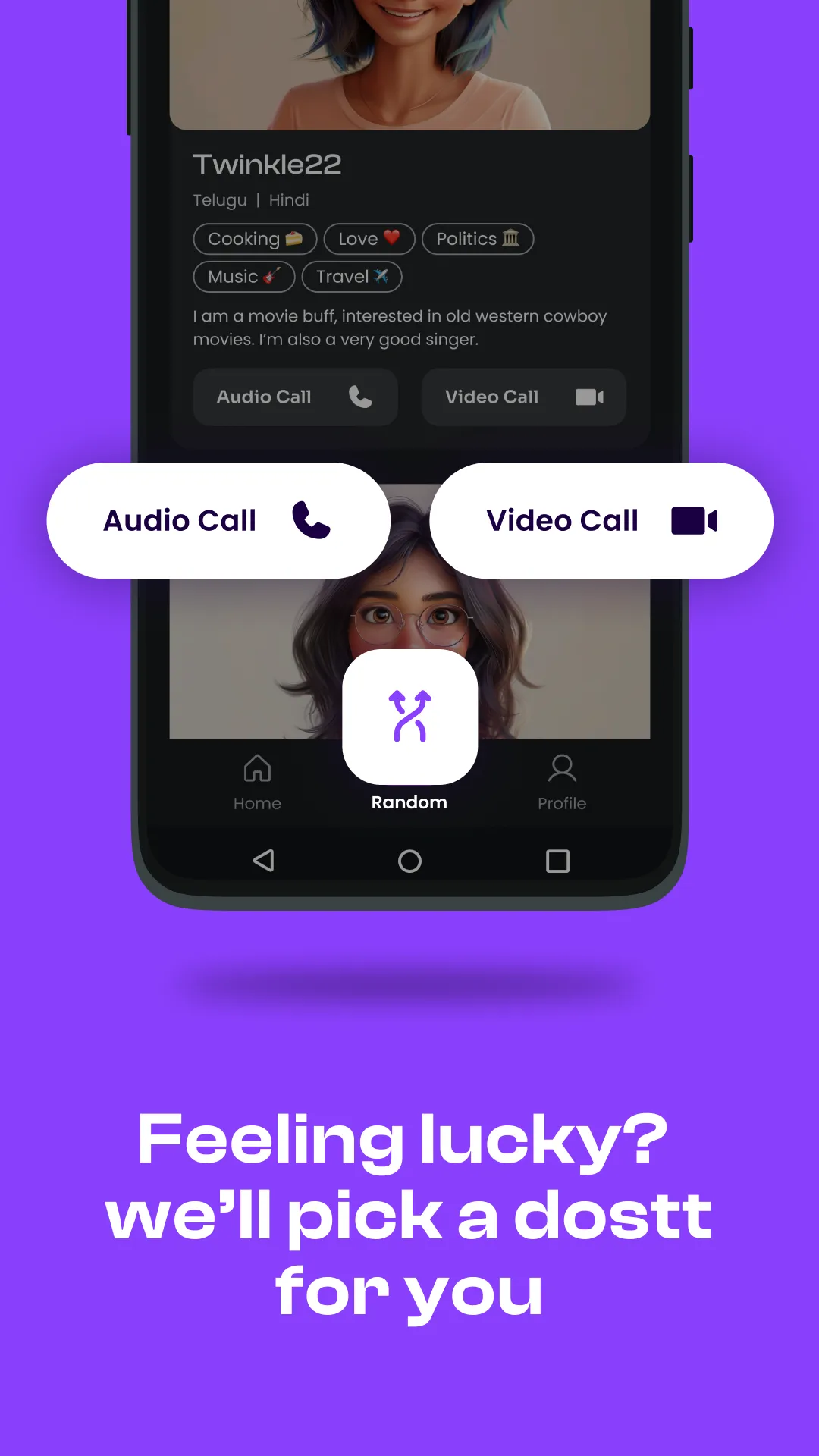 Dostt App - Make new friends | Indus Appstore | Screenshot