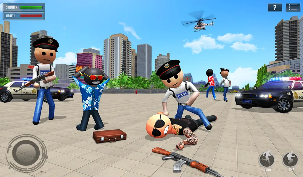 Stickman Crime Simulator | Indus Appstore | Screenshot