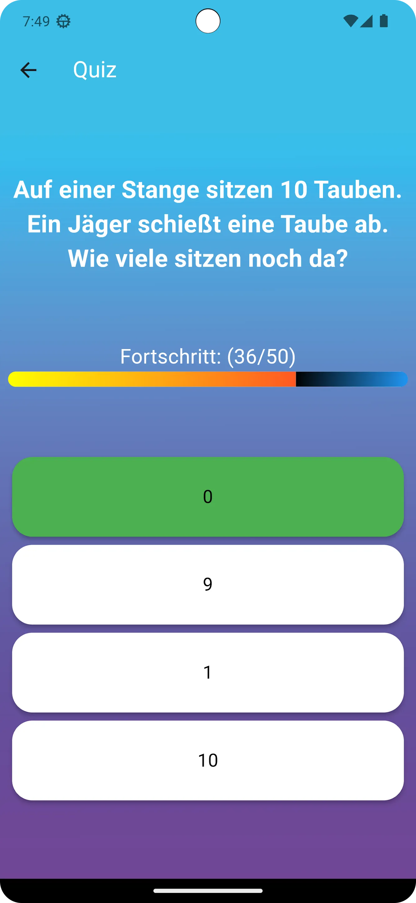 Idiotentest - Deutsch | Indus Appstore | Screenshot